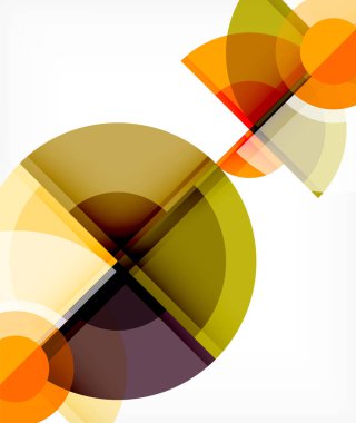 Soyut arkaplan, daire ve üçgen dizaynı üst üste binen şekiller. Geometrik modaya uygun şablon. Duvar Kağıdı, Sancak, Arkaplan, Kart, Kitap İllüstrasyonu, İniş Sayfası