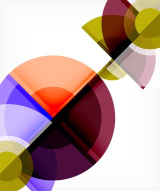 Soyut arkaplan, daire ve üçgen dizaynı üst üste binen şekiller. Geometrik modaya uygun şablon. Duvar Kağıdı, Sancak, Arkaplan, Kart, Kitap İllüstrasyonu, İniş Sayfası