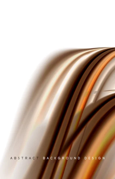 Fondo abstracto - ondas de gradiente de color fluido, con efecto de línea de movimiento dinámico. Ilustración de vectores para fondos de pantalla, Banner, Fondo, Tarjeta, Ilustración de libros, landing page — Vector de stock