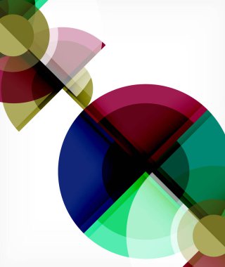 Soyut arkaplan, daire ve üçgen dizaynı üst üste binen şekiller. Geometrik modaya uygun şablon. Duvar Kağıdı, Sancak, Arkaplan, Kart, Kitap İllüstrasyonu, İniş Sayfası