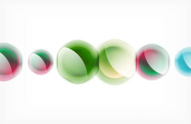 Abstract background - glass shiny transprent hexagon shapes overlapping eath other. Vector Illustration For Wallpaper, Banner, Background, Card, Book Illustration, landing page