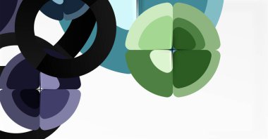 Soyut arkaplan, renkli daireler geometrik bileşim. Duvar Kağıdı, Sancak, Arkaplan, Kart, Kitap İllüstrasyonu, İniş Sayfası