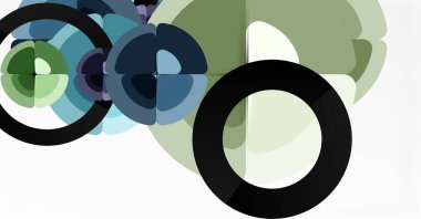 Soyut arkaplan, renkli daireler geometrik bileşim. Duvar Kağıdı, Sancak, Arkaplan, Kart, Kitap İllüstrasyonu, İniş Sayfası