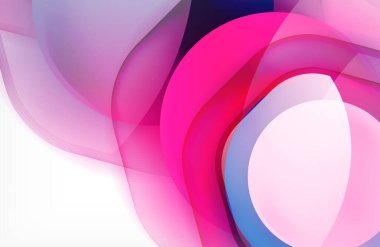 Abstract background - glass shiny transprent hexagon shapes overlapping eath other. Vector Illustration For Wallpaper, Banner, Background, Card, Book Illustration, landing page