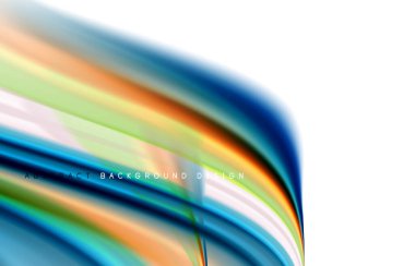 Soyut arkaplan - akışkan renk gradyan dalgaları, dinamik hareket çizgisi etkisi. Duvar Kağıdı, Sancak, Arkaplan, Kart, Kitap İllüstrasyonu, İniş Sayfası