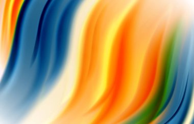 Soyut arkaplan - akışkan renk gradyan dalgaları, dinamik hareket çizgisi etkisi. Duvar Kağıdı, Sancak, Arkaplan, Kart, Kitap İllüstrasyonu, İniş Sayfası