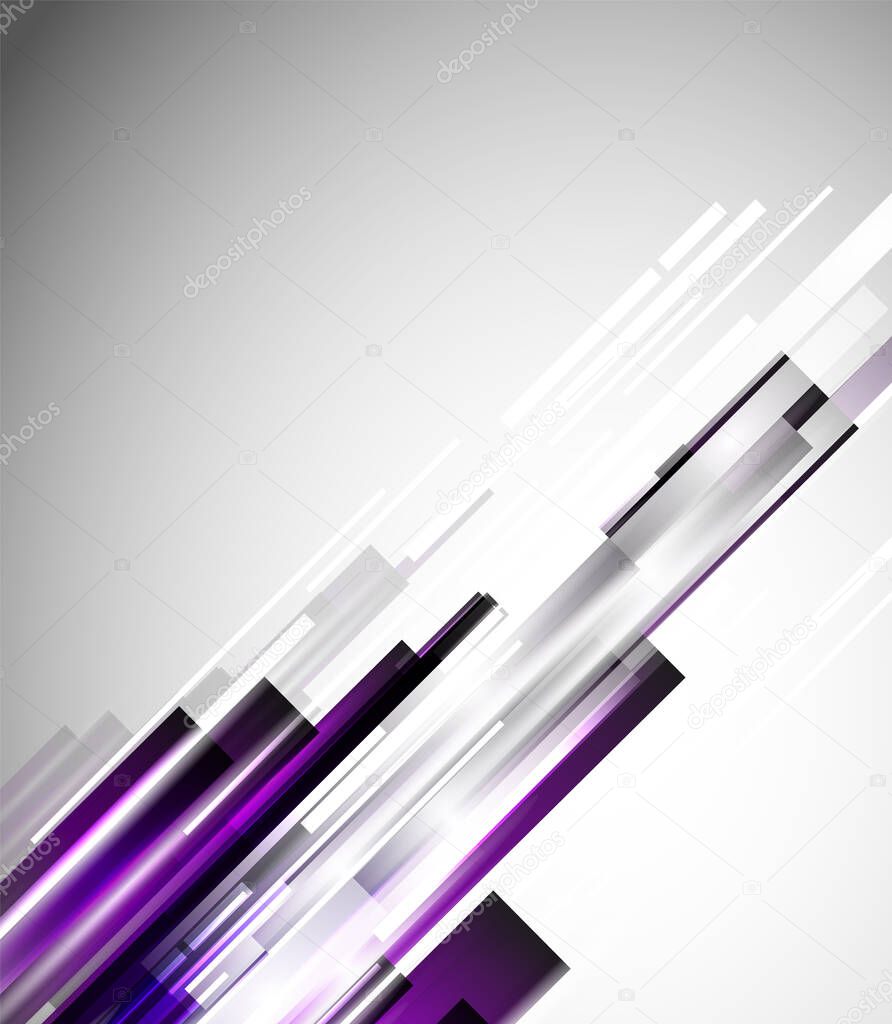 Abstract background, straight lines, dynamic concept. Geometric trendy template. Vector Illustration For Wallpaper, Banner, Background, Card, Book Illustration, landing page