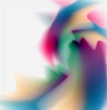 Sıvı sıvı renk soyut arkaplan, parlak renkli şekiller. Duvar kağıdı, bayrak, arkaplan, kart, kitap illüstrasyonu, iniş sayfası için tekno fütüristik vektör soyut arkaplan