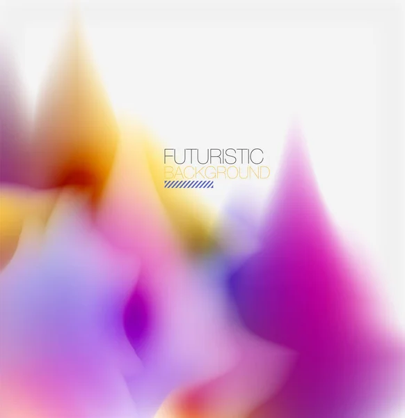 Líquido fluido color salpica fondo abstracto, formas de colores brillantes. Fondo abstracto del vector futurista de Techno para el fondo de pantalla, bandera, fondo, tarjeta, ilustración del libro, landing page — Vector de stock