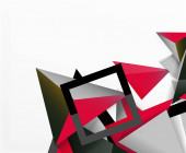 Abstrakter Hintergrund, Mosaik-3D-Dreiecke Komposition, Low-Poly-Design. Vektor-Illustration für Tapeten, Banner, Hintergrund, Karte, Buchillustration, Landing Page