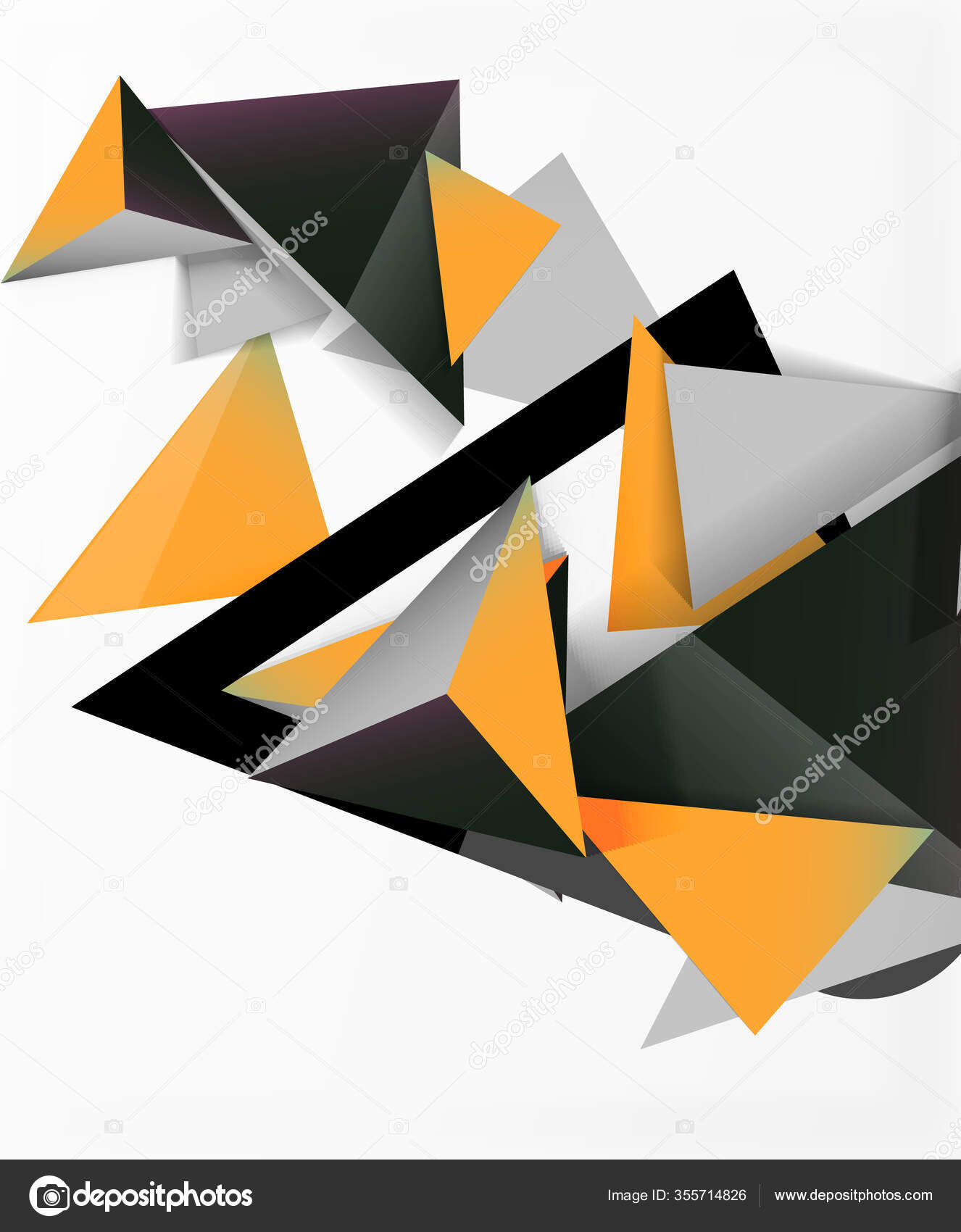 Fondo abstracto, composición de triángulos 3d mosaico, diseño de bajo  estilo polivinílico. Ilustración de vectores para fondos de pantalla,  Banner, Fondo, Tarjeta, Ilustración de libros, landing page vector, gráfico  vectorial © akomov