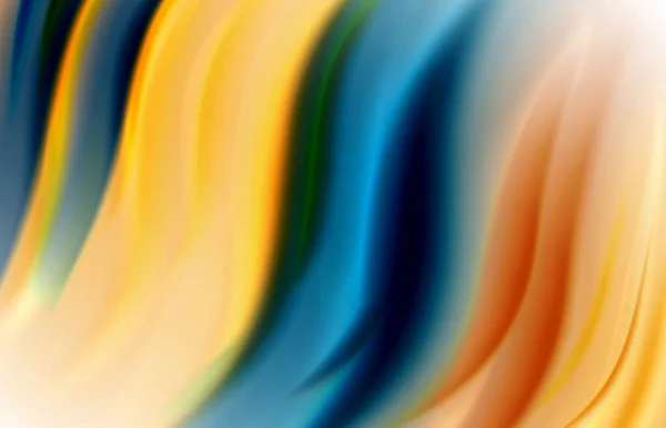 Fundo abstrato - ondas de gradiente de cor fluida, com efeito de linha de movimento dinâmico. Ilustração vetorial para papel de parede, bandeira, fundo, cartão, ilustração do livro, landing page — Vetor de Stock