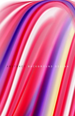 Soyut arkaplan - akışkan renk gradyan dalgaları, dinamik hareket çizgisi etkisi. Duvar Kağıdı, Sancak, Arkaplan, Kart, Kitap İllüstrasyonu, İniş Sayfası