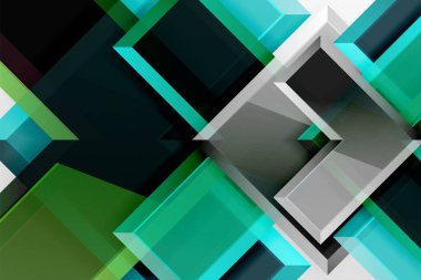 Metal ok şeklindeki arka plan. Duvar kağıdı, bayrak, arkaplan, kart, kitap illüstrasyonu, iniş sayfası için 3d efektli soyut geometrik arkaplan