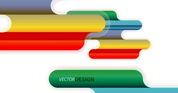 Líneas líquidas abstractas fondo geométrico — Archivo Imágenes Vectoriales