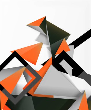 Soyut arkaplan, mozaik 3d üçgen bileşimi, düşük polimerli tasarım. Duvar Kağıdı, Sancak, Arkaplan, Kart, Kitap İllüstrasyonu, İniş Sayfası