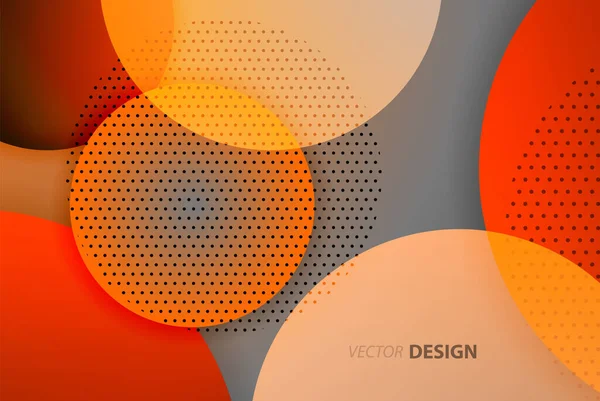 Círculos abstractos, fondo moderno, burbujas de neón diseño techno de movimiento para fondo de pantalla, Banner, Fondo, Tarjeta, Ilustración de libros, landing page — Vector de stock