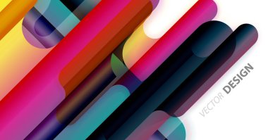 Soyut sıvı çizgiler geometrik arkaplan