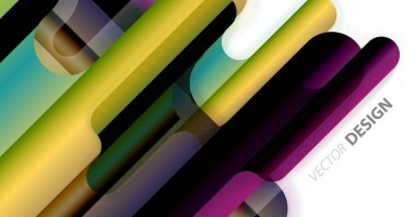 Soyut sıvı çizgiler geometrik arkaplan