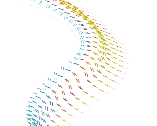 Conception abstraite de ligne d'onde de mélange de fond pour papier peint, bannière, fond, carte, illustration de livre, page de destination — Image vectorielle