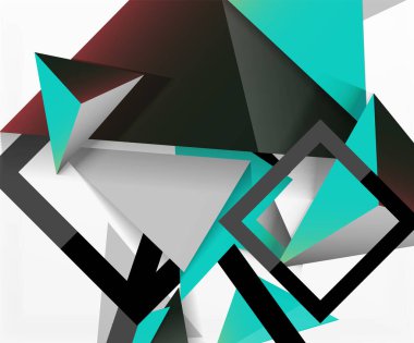 Soyut arkaplan, mozaik 3d üçgen bileşimi, düşük polimerli tasarım. Duvar Kağıdı, Sancak, Arkaplan, Kart, Kitap İllüstrasyonu, İniş Sayfası