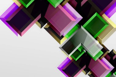 Metal ok şeklindeki arka plan. Duvar kağıdı, bayrak, arkaplan, kart, kitap illüstrasyonu, iniş sayfası için 3d efektli soyut geometrik arkaplan