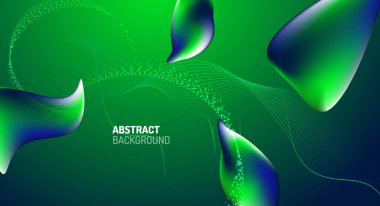 Sıvı sıvı renk gradyan arka plan tasarımı. Vektör illüstrasyonu