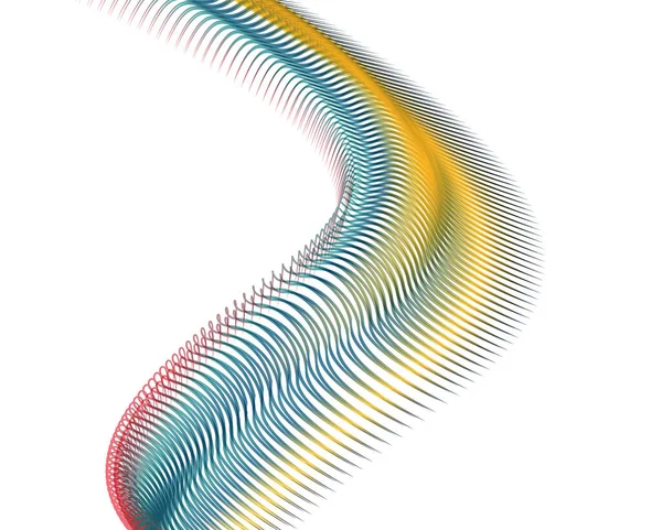 Abstract background blend wave line design for Wallpaper, Banner, Background, Card, Book Illustration, landing page — Stock Vector