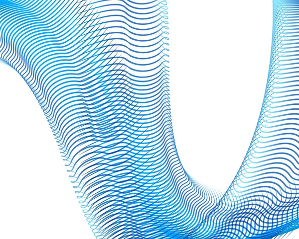 Abstract background blend wave line design for Wallpaper, Banner, Background, Card, Book Illustration, landing page — Stock Vector