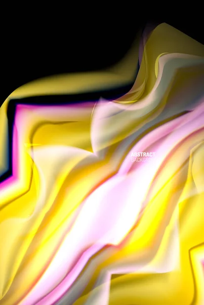 Gradientes líquidos fundo abstrato, design de cartaz padrão de onda de cor para papel de parede, bandeira, fundo, cartão, ilustração do livro, landing page — Vetor de Stock