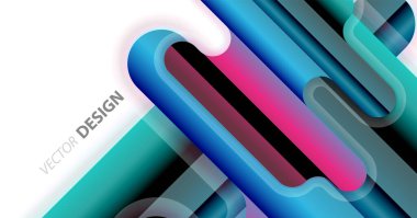 Soyut sıvı çizgiler geometrik arkaplan