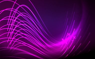 Soyut arkaplan - Duvar kağıdı, Banner, Arkaplan, Kart, Kitap İllüstrasyonu, İniş sayfası için neon çizgi tasarımı