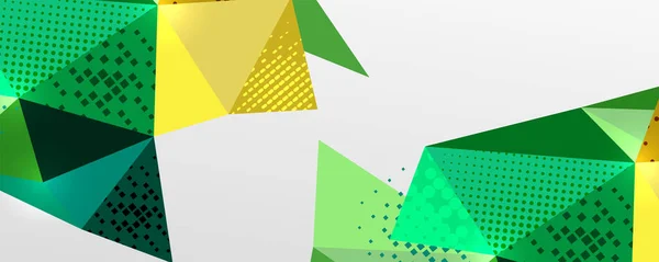 Fondo abstracto - moderno bajo poli triángulo formas patrón poligonal. Ilustración de vectores para fondos de pantalla, Banner, Fondo, Tarjeta, Ilustración de libros, landing page — Vector de stock