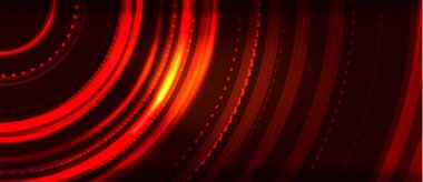 Neon çemberi teknolojisi arka planı. Duvar Kağıdı, Sancak, Arkaplan, Kart, Kitap İllüstrasyonu, İniş Sayfası