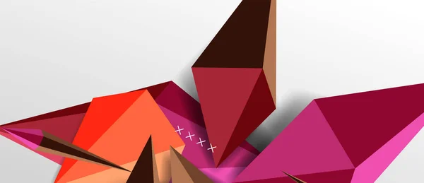 Fondo abstracto triángulo simple de moda, concepto de movimiento dinámico. Ilustración de vectores para fondos de pantalla, Banner, Fondo, Tarjeta, Ilustración de libros, landing page — Archivo Imágenes Vectoriales
