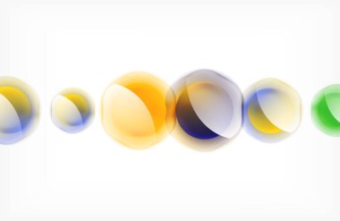 Abstract background - glass shiny transprent hexagon shapes overlapping eath other. Vector Illustration For Wallpaper, Banner, Background, Card, Book Illustration, landing page