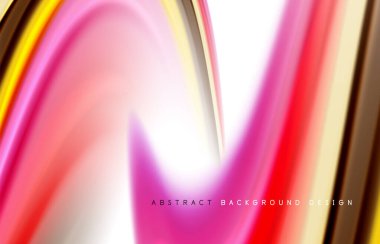 Soyut arkaplan - akışkan renk gradyan dalgaları, dinamik hareket çizgisi etkisi. Duvar Kağıdı, Sancak, Arkaplan, Kart, Kitap İllüstrasyonu, İniş Sayfası