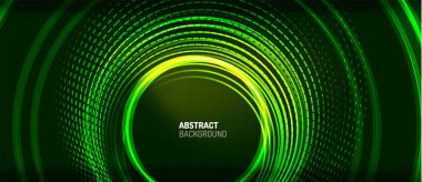 Neon çemberi teknolojisi arka planı. Duvar Kağıdı, Sancak, Arkaplan, Kart, Kitap İllüstrasyonu, İniş Sayfası