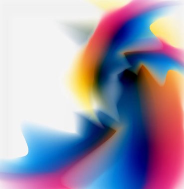 Sıvı sıvı renk soyut arkaplan, parlak renkli şekiller. Duvar kağıdı, bayrak, arkaplan, kart, kitap illüstrasyonu, iniş sayfası için tekno fütüristik vektör soyut arkaplan