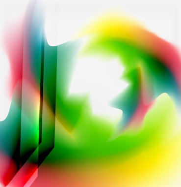 Sıvı sıvı renk soyut arkaplan, parlak renkli şekiller. Duvar kağıdı, bayrak, arkaplan, kart, kitap illüstrasyonu, iniş sayfası için tekno fütüristik vektör soyut arkaplan