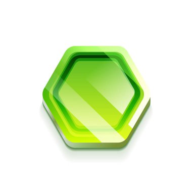 Parlak düğme, vektör ağ simgesi