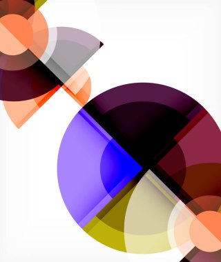 Soyut arkaplan, daire ve üçgen dizaynı üst üste binen şekiller. Geometrik modaya uygun şablon. Duvar Kağıdı, Sancak, Arkaplan, Kart, Kitap İllüstrasyonu, İniş Sayfası