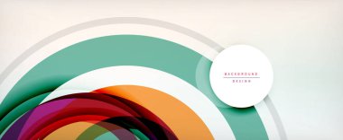 Moda, basit, soyut çember, dinamik hareket konsepti. Duvar Kağıdı, Sancak, Arkaplan, Kart, Kitap İllüstrasyonu, İniş Sayfası