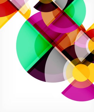 Soyut arkaplan, daire ve üçgen dizaynı üst üste binen şekiller. Geometrik modaya uygun şablon. Duvar Kağıdı, Sancak, Arkaplan, Kart, Kitap İllüstrasyonu, İniş Sayfası