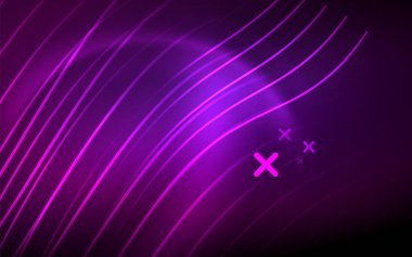 Soyut arkaplan - Duvar kağıdı, Banner, Arkaplan, Kart, Kitap İllüstrasyonu, İniş sayfası için neon çizgi tasarımı