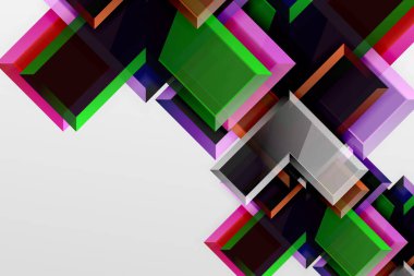 Metal ok şeklindeki arka plan. Duvar kağıdı, bayrak, arkaplan, kart, kitap illüstrasyonu, iniş sayfası için 3d efektli soyut geometrik arkaplan