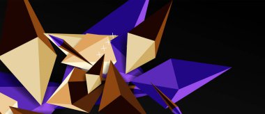 Moda, basit üçgen soyut arka plan, dinamik hareket konsepti. Duvar Kağıdı, Sancak, Arkaplan, Kart, Kitap İllüstrasyonu, İniş Sayfası