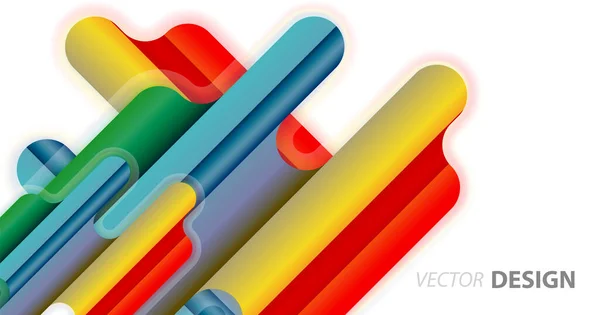 Líneas líquidas abstractas fondo geométrico — Vector de stock