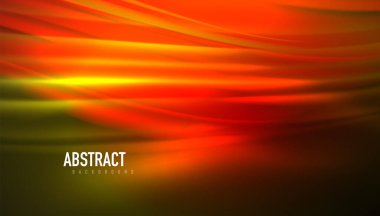 Akışkan dalga çizgileri arka plan. İş veya teknoloji sunumu, İnternet posteri veya web broşürü kapağı, duvar kağıdı için modaya uygun soyut düzen şablonu