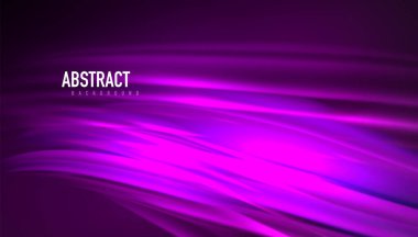 Akışkan dalga çizgileri arka plan. İş veya teknoloji sunumu, İnternet posteri veya web broşürü kapağı, duvar kağıdı için modaya uygun soyut düzen şablonu